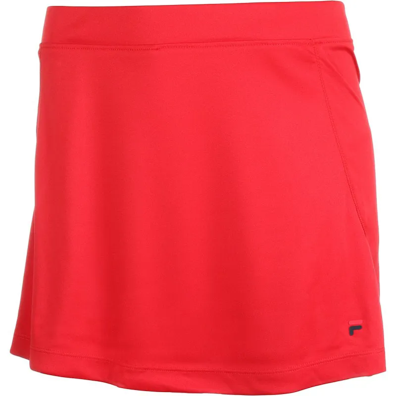 The FILA SHIVA sports skirt is a top choice for your leisure activities and sports endeavors, especially suitable for tennis. Made from high-quality material, it is designed with a focus on comfort.